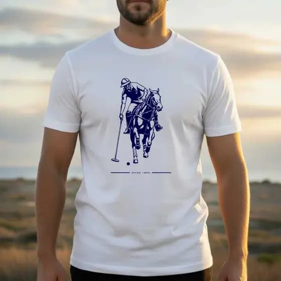 Camiseta Polo Conforto Alta Qualidade 100% Algodão Estampada Premium Casual Dia a Dia