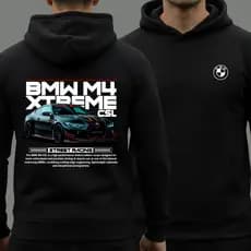 Moletom BMW M4 Competition Turbo Streetwear Exclusivo Carro Corrida Racing Inverno