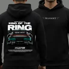 Moletom Canguru Mansory Carro Esportivo Turbo Racing Masculino Feminino Inverno