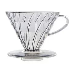 Suporte Filtro Permanente Coador De Café Acrilico Reutilizável Grande Compativel Filtro 102