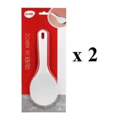 Kit 2 Colher De Arroz Plástico P/ Panela Elétrica Cozinha