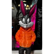 Boneco Pernalonga Looney Tunes (32 cm) | Impressão 3D Premium Colecionável