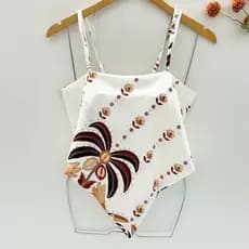 Novo colete de praia estampado