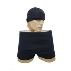 Sunga Boxer  de Natação com Touca