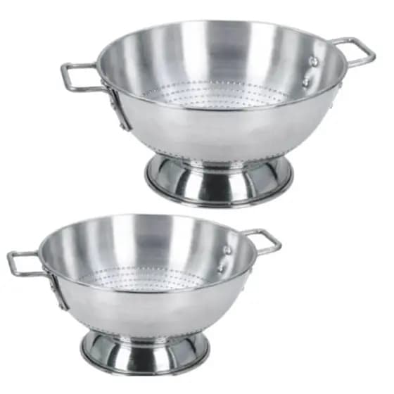 Kit 2 Escorredor De Macarrão, Arroz Industrial N°30 5 Litros