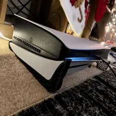 Suporte Play 5 Stand Base Horizontal Deitado Playstation Ps5 Slim C/ Disco