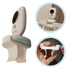 Suporte de Babá Eletrônica Para Berço Ajustável Flexível Baby Monitor Vb603 Universal Resistente