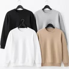 Blusa de Frio Feminino  Casaco Flanelado Blusa moletom de Frio gola o Algodão Liso sueter feminino
