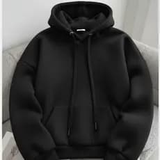 Moletom Blusa de Frio Canguru Liso Basico com Capuz e Cordao Feminino Inverno Casaco Agasalho Premium