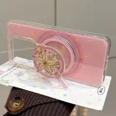 Popular magnetic Bonito Girar Animal Cão Estrela Varinha Mágica Suporte Magnético Aperto Phone Grip Telefone Para
