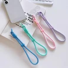 Adequado Para Todas As Capas De Telefone Elegante E Minimalista Coração Da Menina Portátil Colorido Corda Curta Cordão A