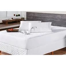 Protetor Para Colchão Casal King Matelado Impermeável BRANCO PROMOÇÃO CAPA DE COLCHÃO