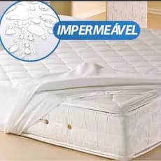 Capa Super Protetora de colchão Solteiro Protetor Impermeável Protege 100%