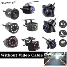 Câmera De Visão Traseira Do Carro 4led 8led Infravermelho De 120 Graus Hd VisãoNoturnaEstacionamentoAutoVídeoÀProvaDÁgua