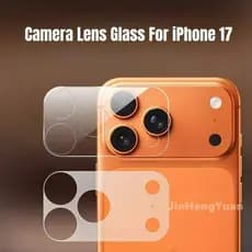 Filme Protetor De Câmera Fosco Para IPhone 17 Pro Max 17Air Tampa Da Lente Traseira HD Transparente Resistente A Riscos