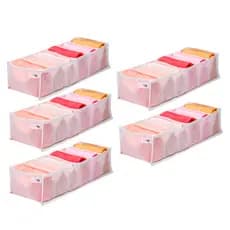 KIT 5 Colmeia M para cuecas e roupa FITness (15x10x36)