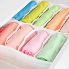 Organizador de gaveta para camiseta pano de prato pijama