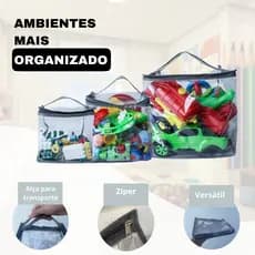 Saco organizador guarda roupa multiuso brinquedo embalagem