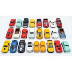 Miniaturas de Carros Colecionáveis 1:32 • Metal • Alta Qualidade • Abrem as Portas • Fricção