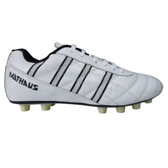 Chuteira De Futebol De Campo Mathaus Vitória Branca