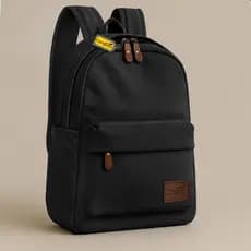 Mochila Masculina Feminina De Lona Prática Reforçada Resistente Trabalho Escolar Passeio Dia a Dia