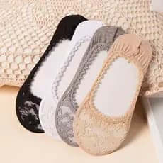 Kit 12 Pares Meias Sapatilha Soquete Invisível Varias  Cores