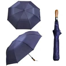 Guarda Chuva Grande Contra Vento Automático Tecido Duplo Reforçado