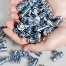 Rebite Grampo Parafuso de Expansão Metal Philips Uso Geral Kits