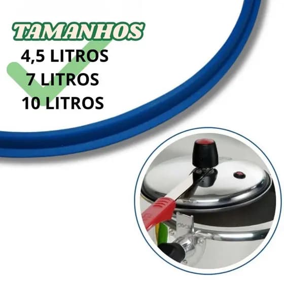 Kit Borracha de Panela de Pressão Silicone