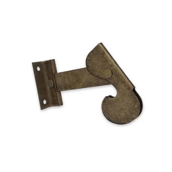 Kit 4 Prendedor Janela Veneziana Carranca Ouro Velho