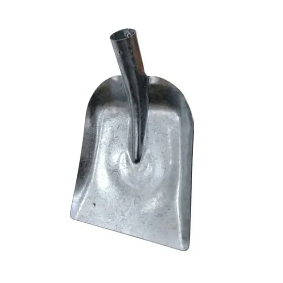 Pá Concha Quadrada Galvanizada Sem Cabo - Volpato