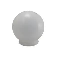 Luminária de Plástico Branca Tipo Globo Bola - Luconi