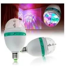 Lampada Festa Led Giratoria Colorida Balada Colorida Rgb Dj (ENVIO IMEDIATO E RÁPIDO)