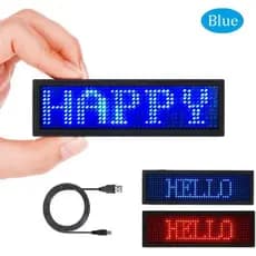 Mini Letreiro Via Bluetooth Led Digital