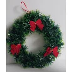Guirlanda e arvore de Natal de mesa