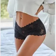 CALCINHA CALEÇON SHORT RENDA CONFORTO IDEAL ESPERA MARIDO