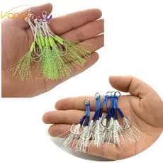 (1PCS) 10 #-20 Anzóis Auxiliares De Pesca