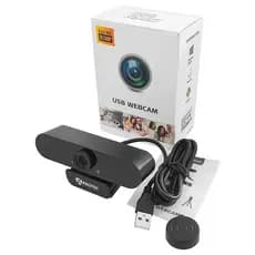 Webcam Full Hd 1080p Usb Mini Câmera Visão 360º Computador PC Stream Alta Resolução Built-in
