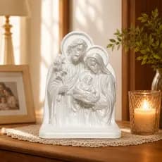 Escultura Sagrada Família  Imagem Religiosa Presente Casamento Religioso