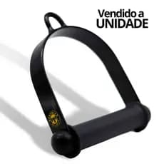 Puxador De Mão Alça Para Cross Over Pilates Remada Academia - Ferro