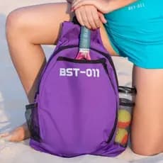 Raqueteira Beach Tennis Para Praia Arena - Bolsa De Raquete Espaçosa Reforçada Tenis