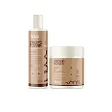 Apse Crespo Power Kit Creme de Pentear 500g e Gelatina 300mL - 2 Itens