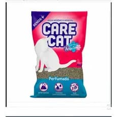 Areia Higiênica Carecat Perfumada para Gatos 4kg
