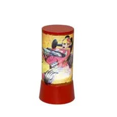 Mini abajur Mickey sobre Rodas