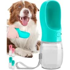 Garrafa Água Bebedouro 250ml Portátil Pet Cachorro Passeio