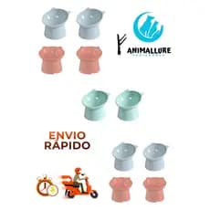 Kit 10 Comedouro/Bebedouro Postura Elevado Correta