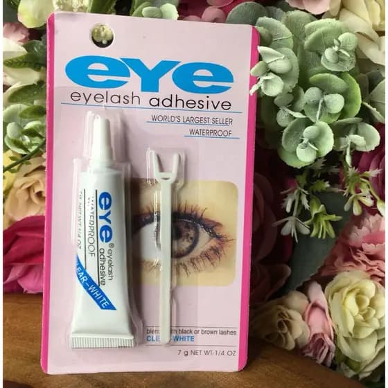 Cola Para Cílios Eye Eyelash Adhesive À Prova D'água + Aplicador