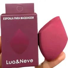 Esponja Para Maquiagem Chanfrada Dupla Lua e Neve