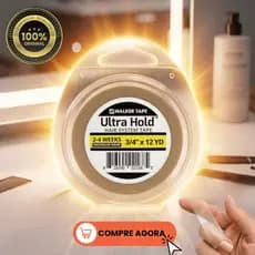 Fita Branca Adesiva P/ Prótese Capilar E Peruca Ultra Hold 12 Yards X 1,9 cm Walker Tape