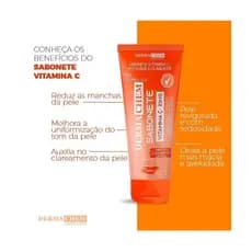 Sabonete Vitamina C Anti Idade Com Ions Dermachem 100ml D